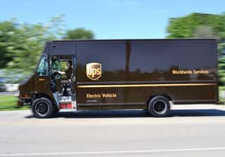 ups delivery truck