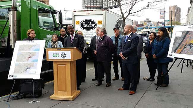 NYC DOT Hunts Point Clean Trucks Program Hits 500-Truck Milestone - NGT ...