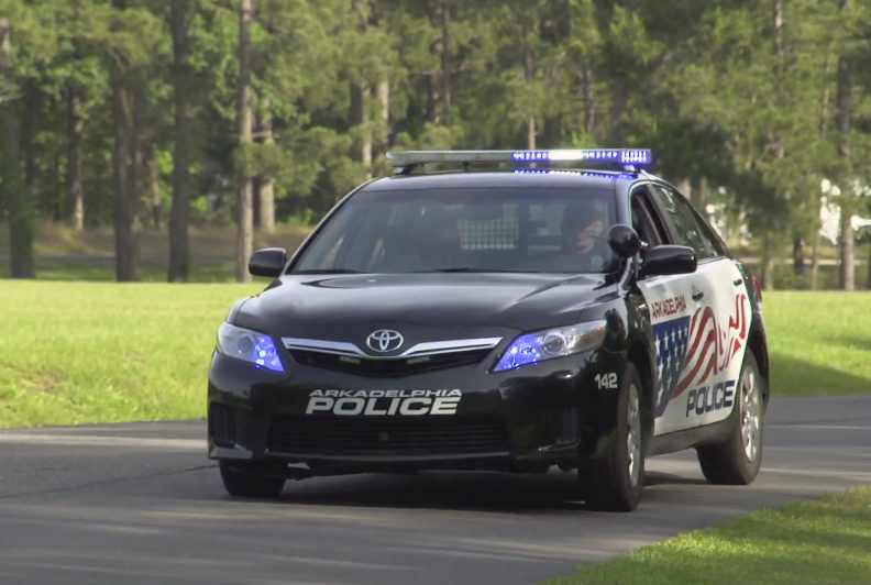 toyota camry police car