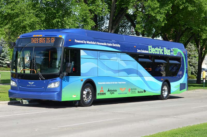 New Flyer Completes 1,150 Mile Service Test of Electric Bus - NGT News