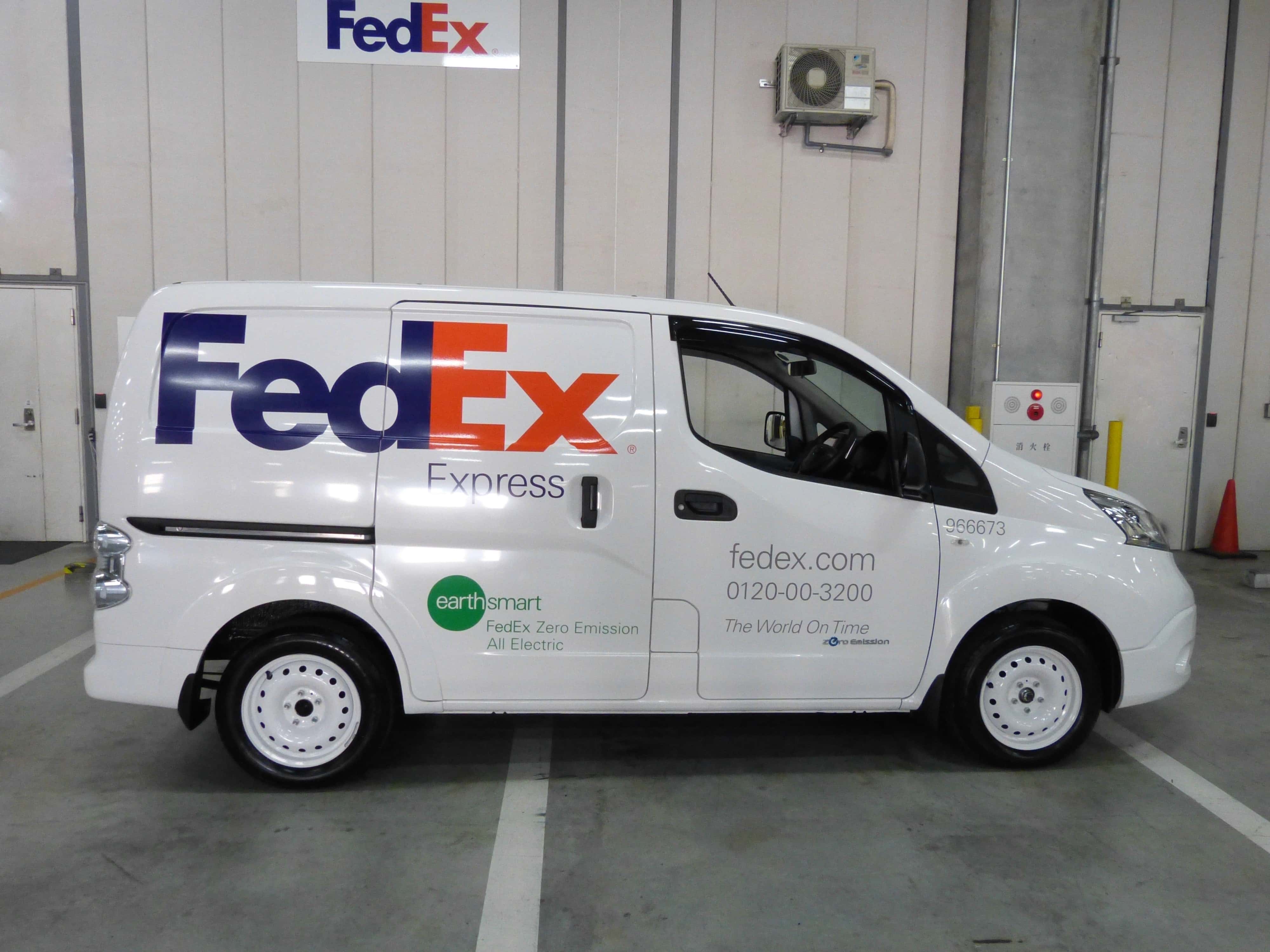 FedEx Adds Two Nissan eNV200 Electric Vans to Its Tokyo Fleet NGT News