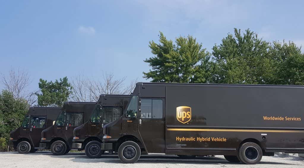 UPS Fleet Adds 50 Lightning Hybrids Hydraulic Trucks - NGT News