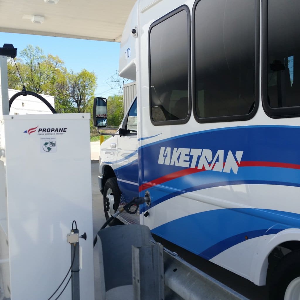 Laketran-propane-transit-bus.-fueling-station-1024x1024 Ohio Transit Agency Expanding Propane Bus Fleet