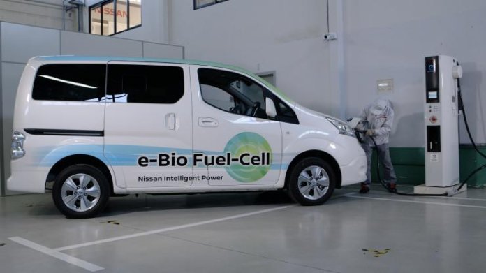 nissan fuel cell