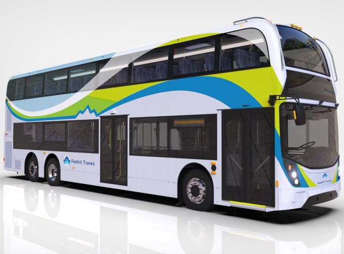 double-decker electric bus
