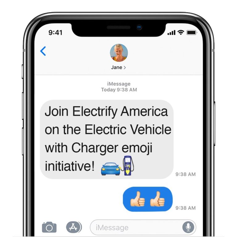 Electrify America Petitions for Electric Vehicle Emoji NGT News