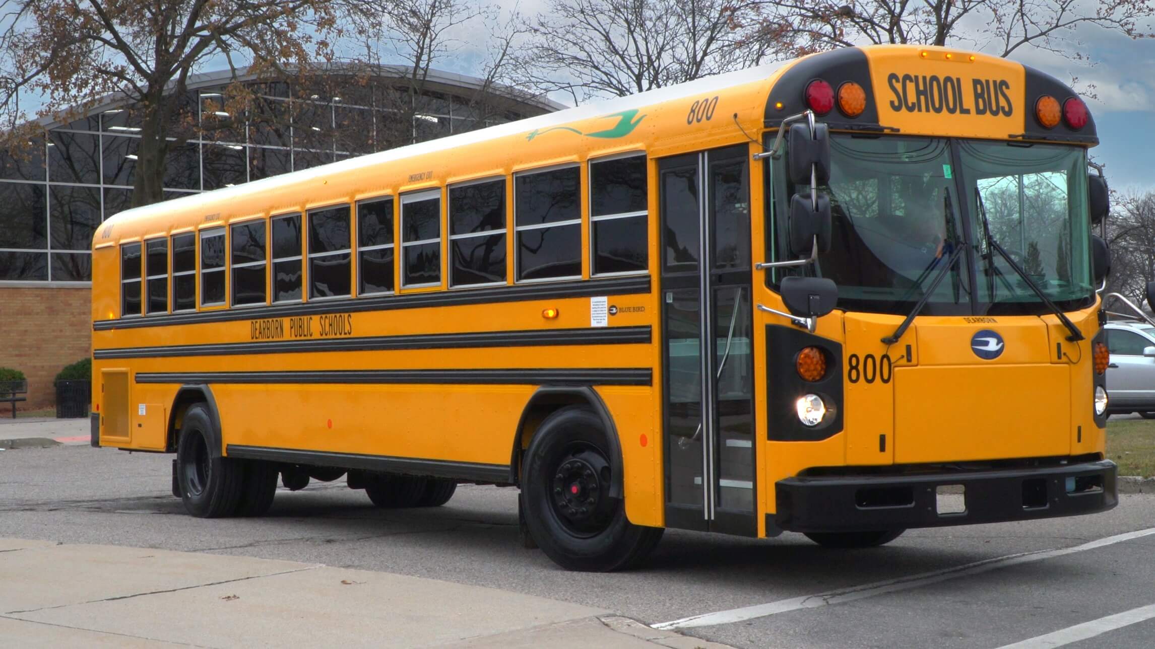 Blue Bird Electric Bus Dearborn Public Schools 12 2022 